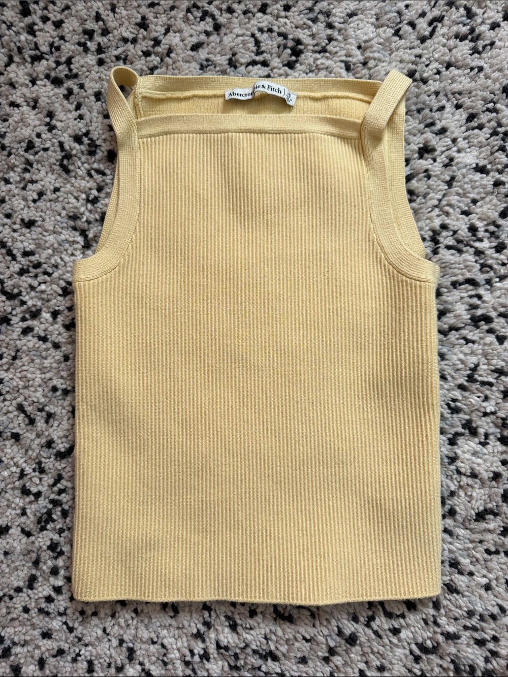A&F Yellow Sweater Tank